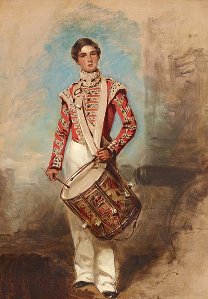 Buckner Richard - Battle of Balaclava. Drummer Boy (Битва за Балаклаву. Мальчик-барабанщик), 1854