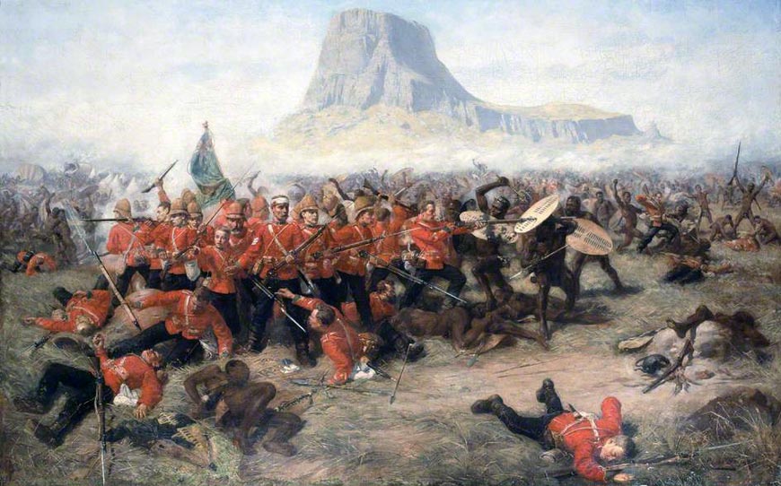 Fripp Charles Edwin - The Last Stand at Isandlwana / Последний бой в Исандлване