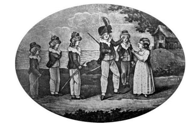 Children's Games: The Press Gang (Детские игры: рекрутская команда), 1780