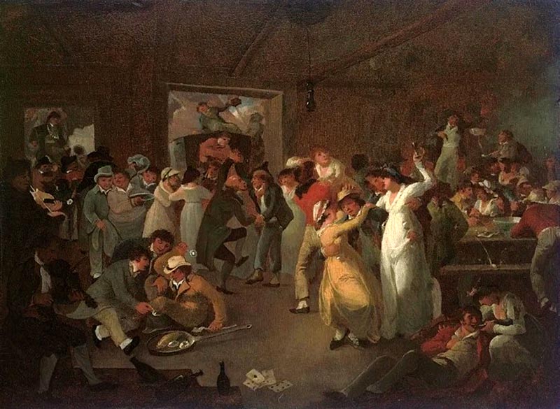 Ibbetson Julius Caesar - Sailors Carousing (Кутеж матросов), 1807