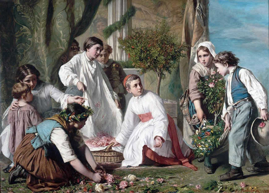 Corpus Christi Day (День Тела Господня), 1855