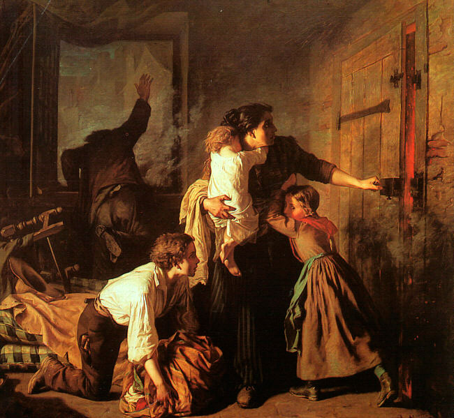 L'Incendie (Пожар), 1850