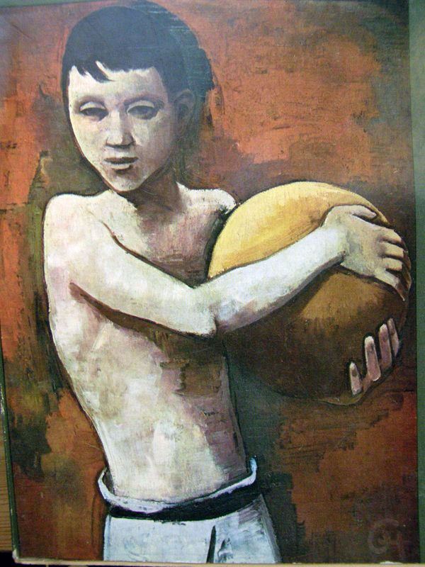 Der Junge mit dem Ball (Maльчик c мячoм)