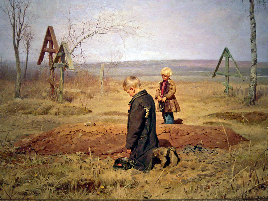 Осиротели (Orphaned), 1891