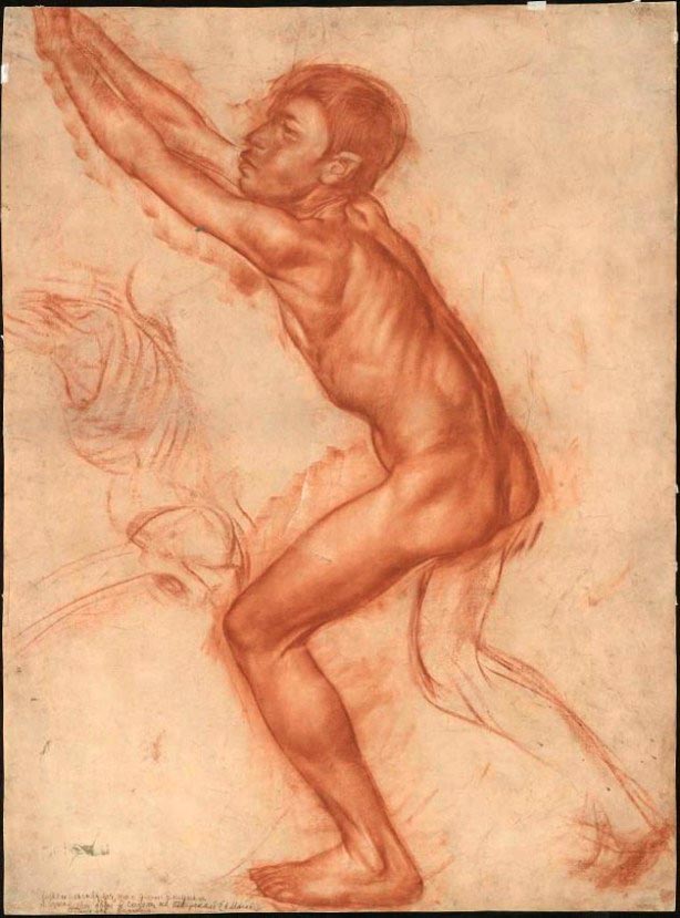 Обнаженный мальчик (Nude boy), начало XX