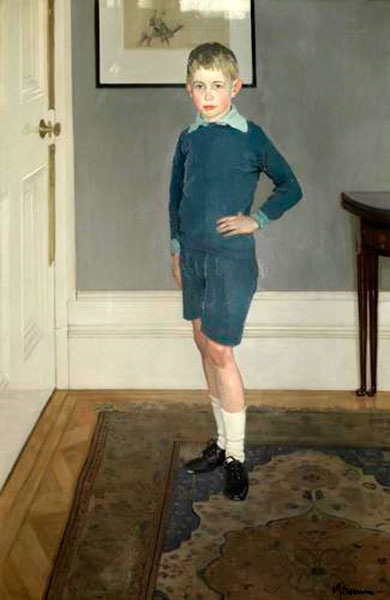 Portrait of a young boy, standing (Портрет стоящего мальчика)