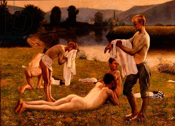 Boys Bathing (Купающиеся мальчишки), 1903