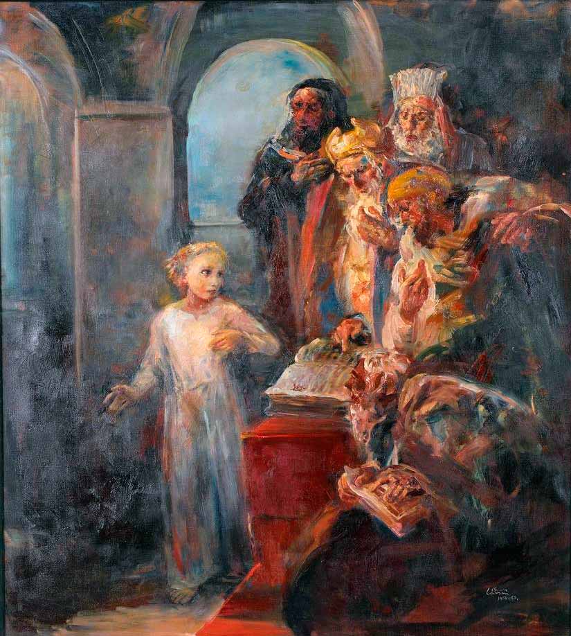 Christ in Temple (Иисус в храме), c.1958