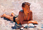 Study for 'Boys on the beach', 1964