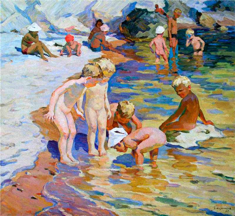 На пляже (On the beach), 1965