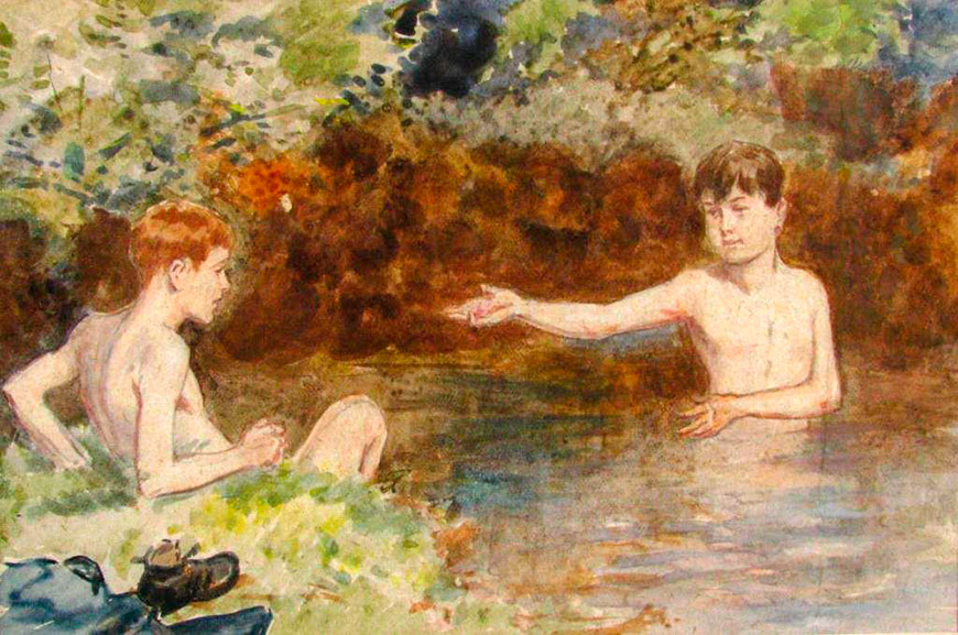 Boys Bathing (Купающиеся мальчики)