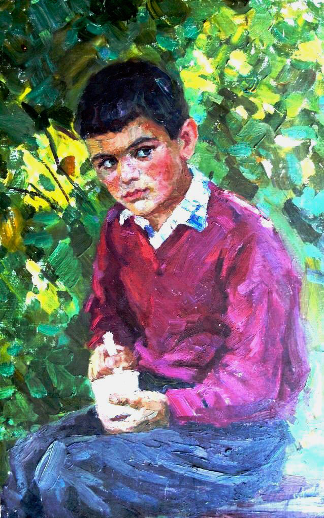 Мальчик с мороженым (Boy with ice cream), 1965