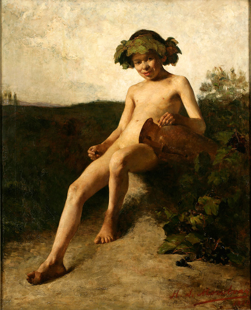 L'Infant Bacchus (Ребёнок-вакх), 1880