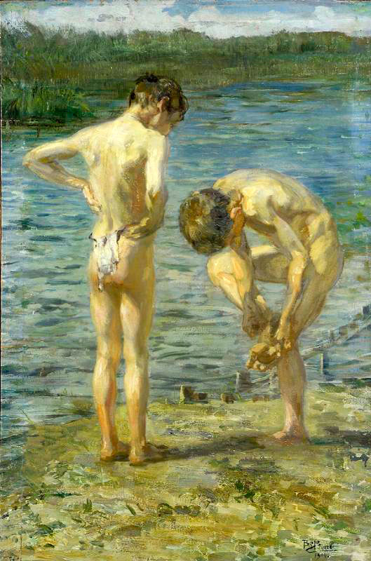 Bambini sul fiume (Дети у реки), 1904