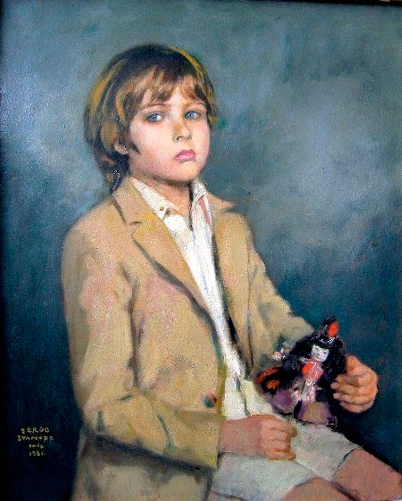 Александр Барбера-Иванов, внук художника (Grandson of the artist), 1981