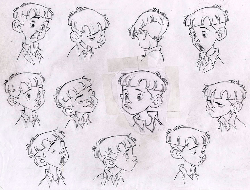 Niño's Expressions (Выражения лица мальчика)