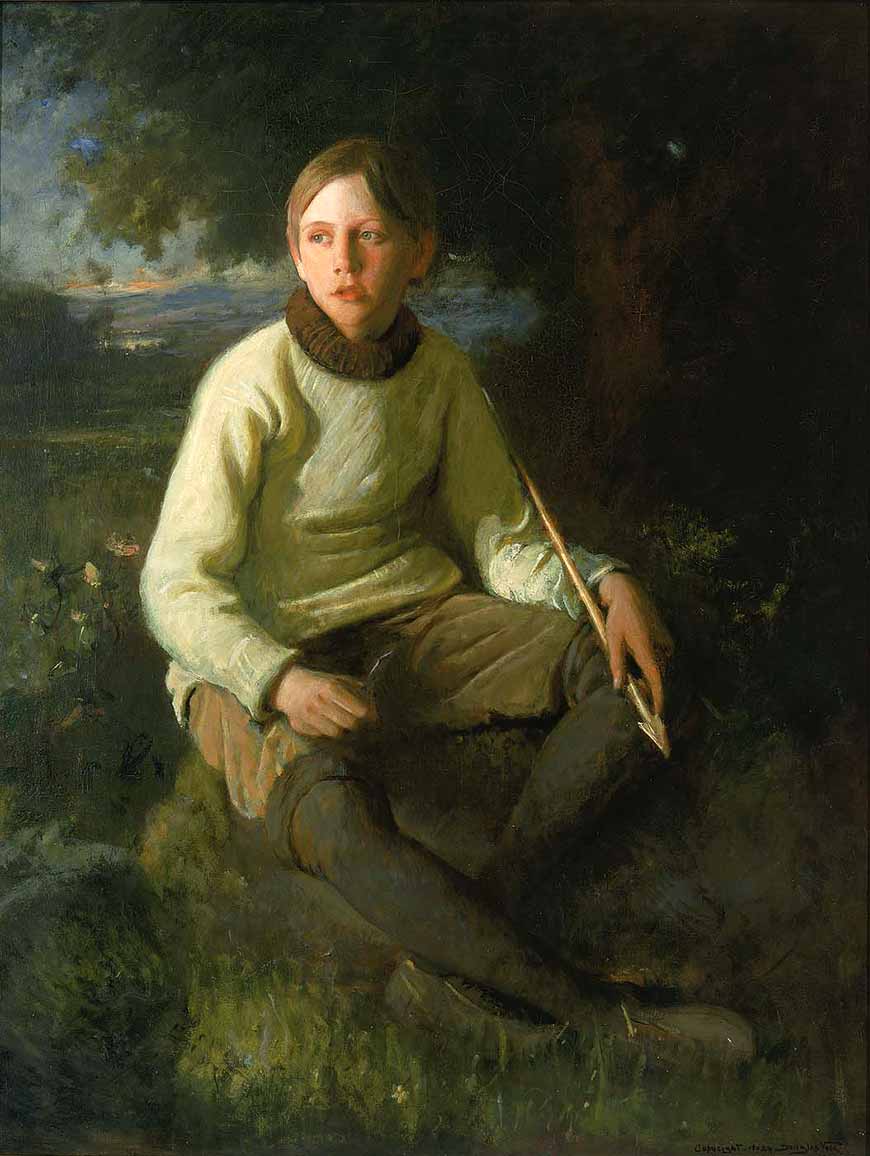 The Boy with the Arrow. Leo Volk (Мальчик со стрелой. Лео Волк), 1903