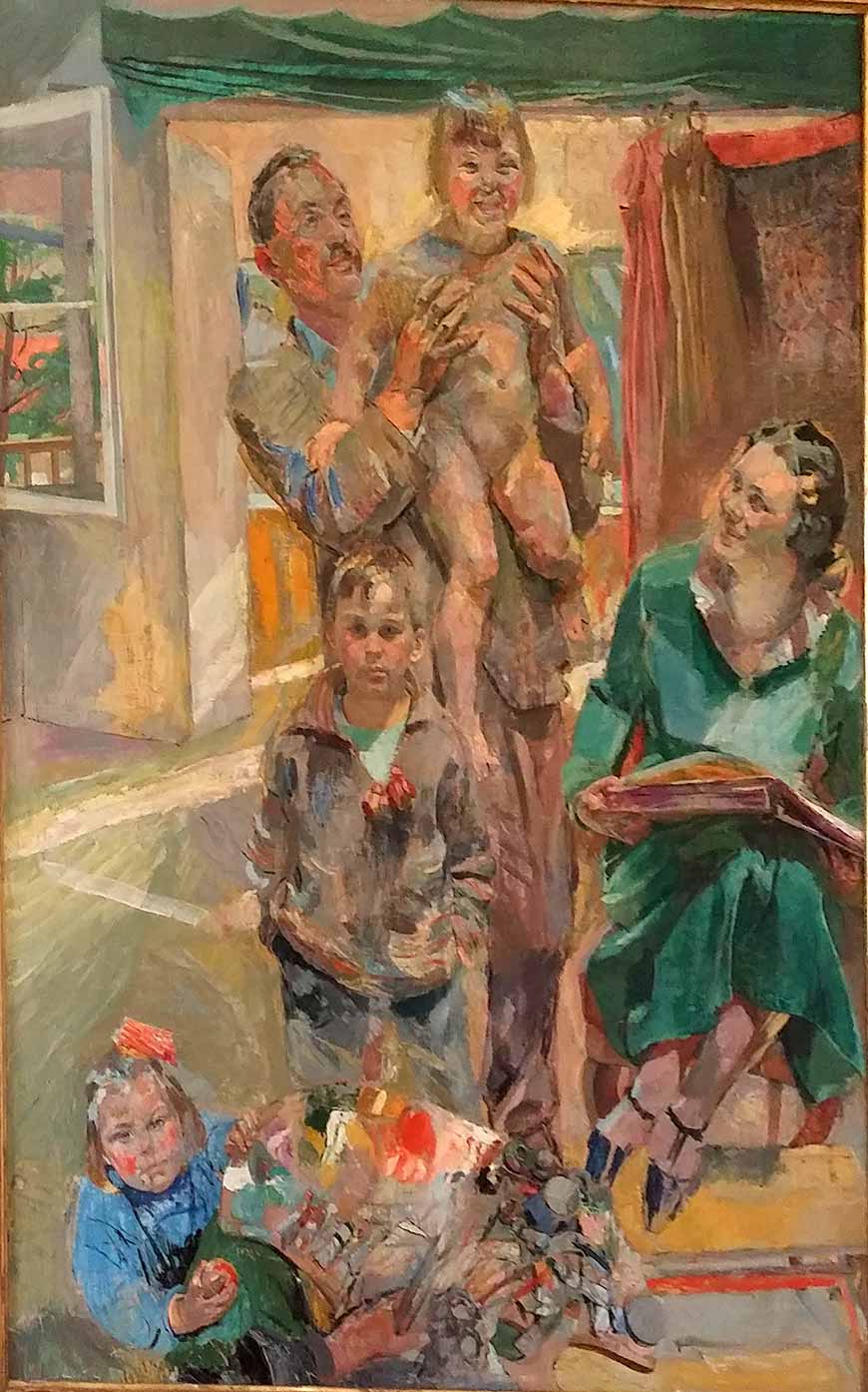 Die Glückliche Familie (Счастливая семья), 1932-1933