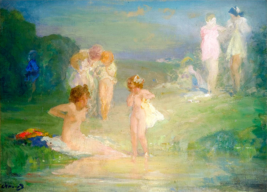 Юная купальщица (The Young Bather)