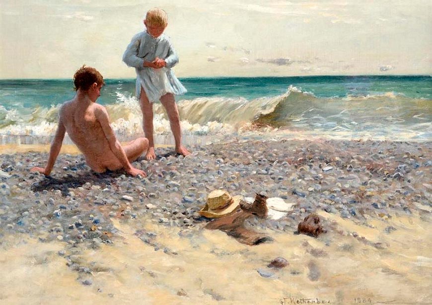 Sea urchins (Морские ежи), 1884