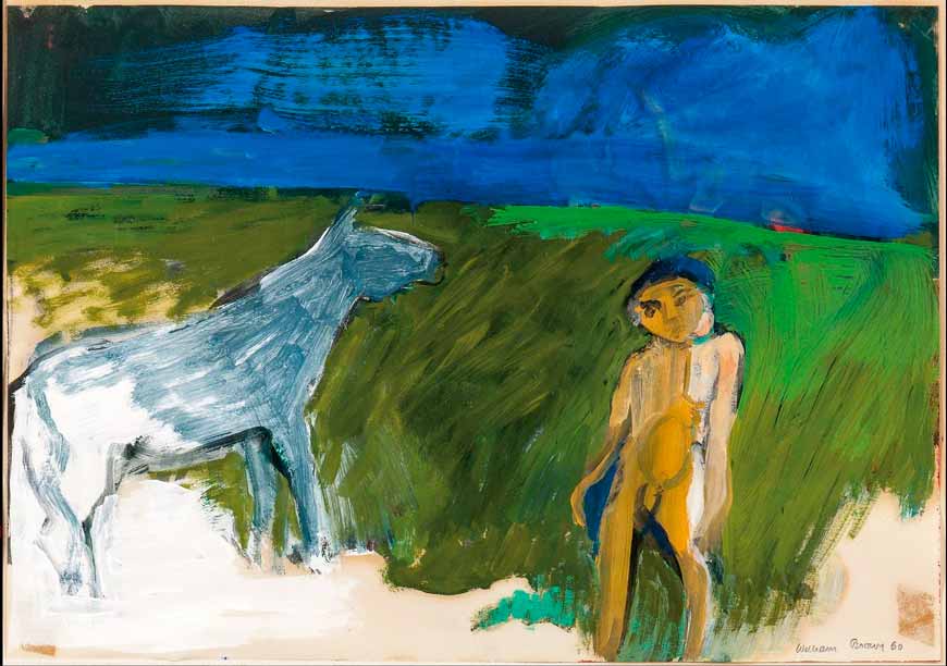 Boy with horse (Мальчик с лошадью), 1960