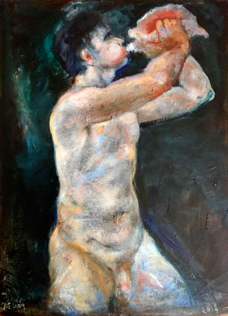 Boy with Shell (Мальчик с раковиной), 2014