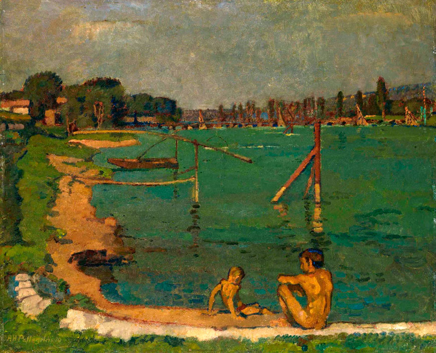 Rhein bei Basel (Рейн у Базеля), 1910