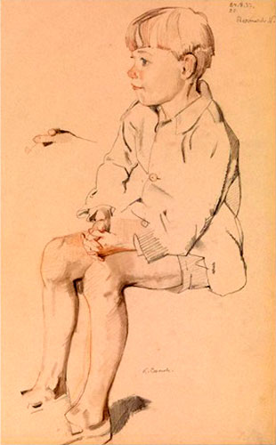 Портрет мальчика (Portrait of a boy), 1937