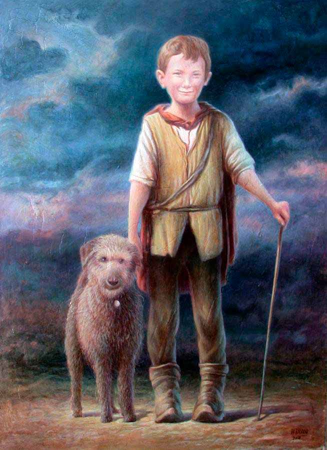 Boy With Dog (Мальчик с собакой)