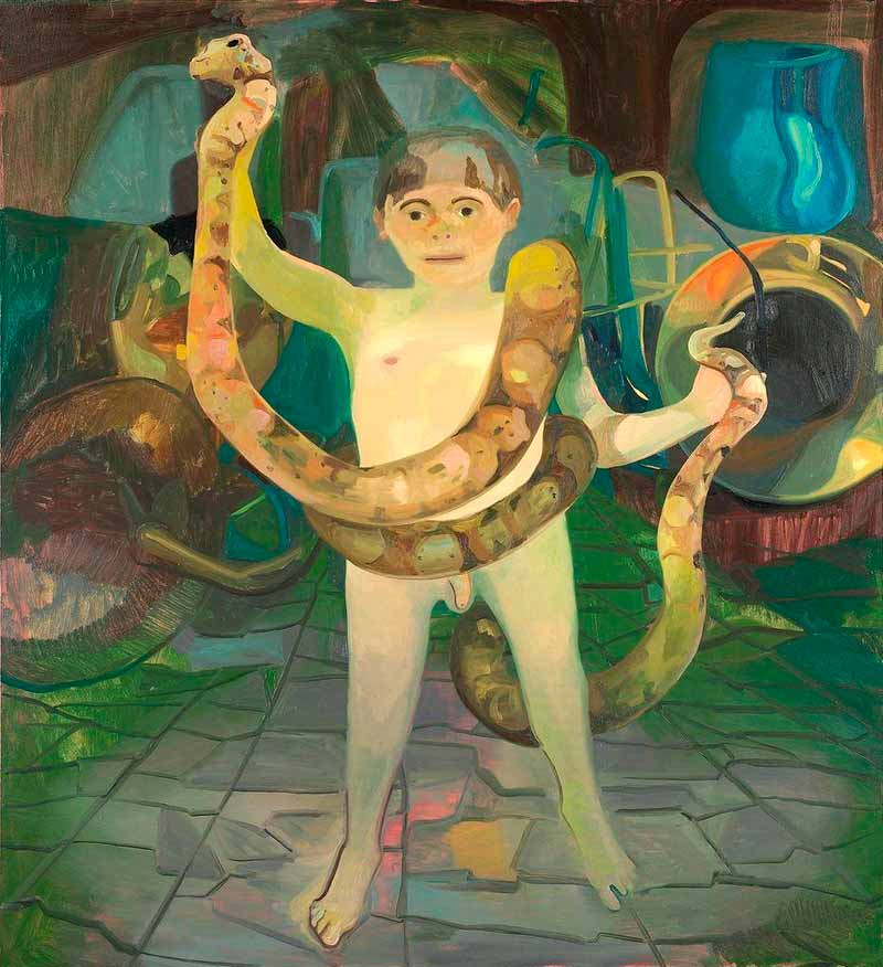 Boy with Boa (Мальчик с удавом), 2006