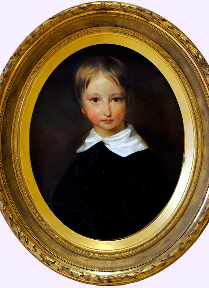 Portrait du duc de Brabant enfant (Портрет герцога Брабантского в детстве), 1840