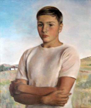 Portrait of Peter Wyeth Hurd /born 1930 (Портрет Питера Уайета Хурда)