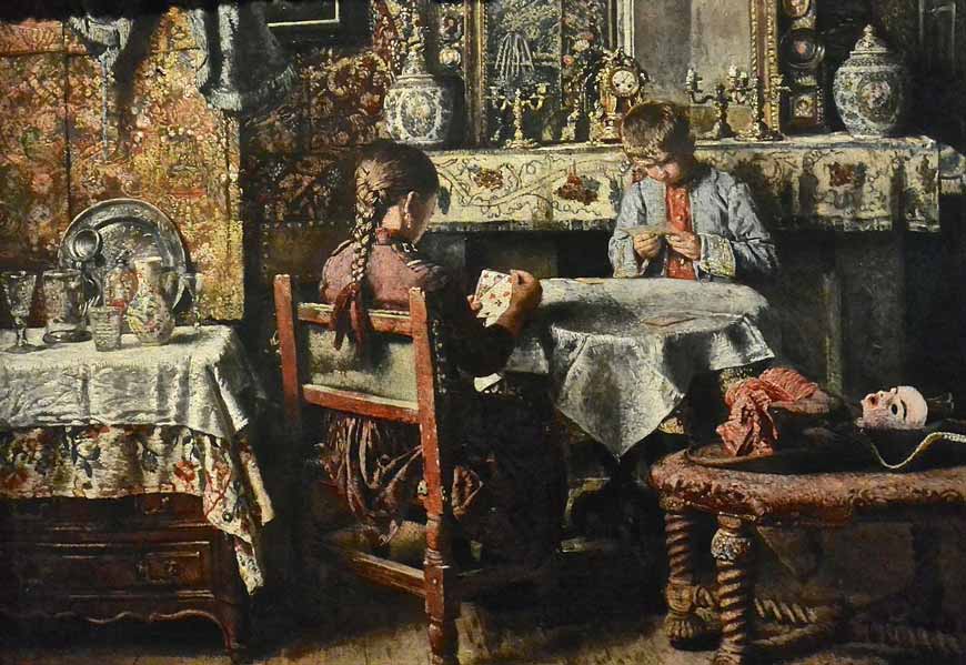 La partie de cartes (Партия в карты), 1887