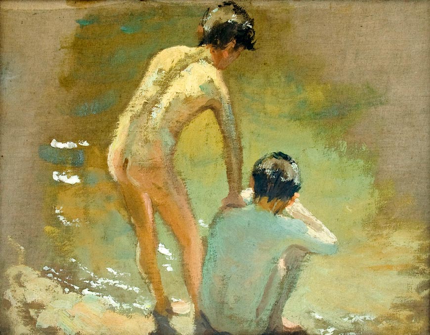 Boys by the Water (Мальчики у воды), c.1900