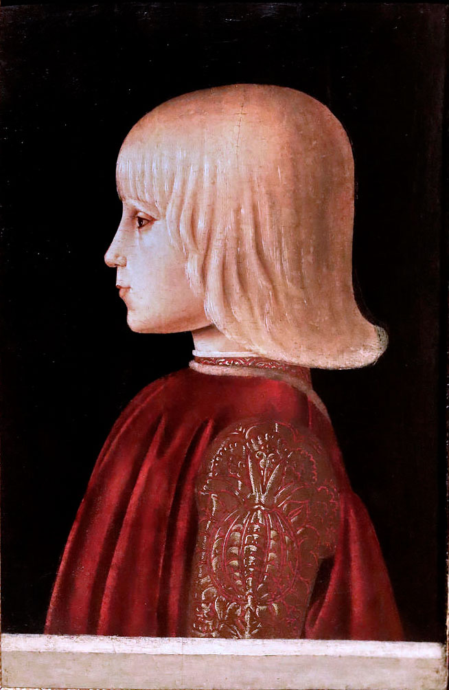 Portrait of boy / Guidobaldo da Montefreito? (Портрет мальчика / Джидобальдо да Монтефрейто?), c.1483