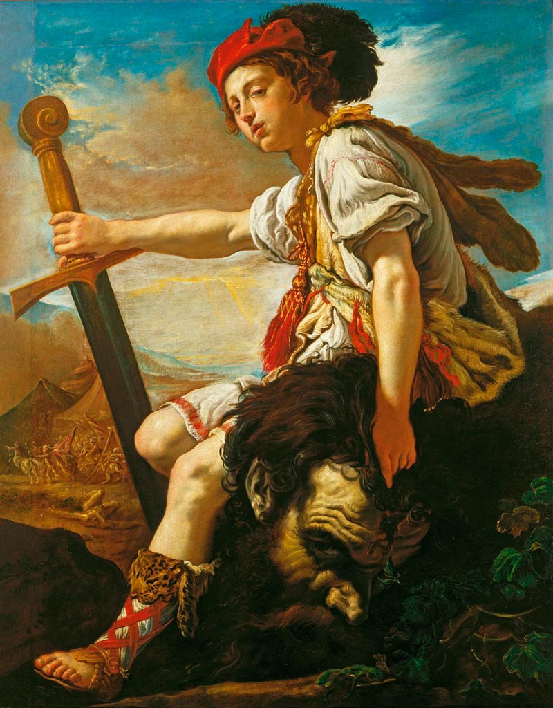 David with the Head of Goliath (Давид с головой Голиафа), c.1620