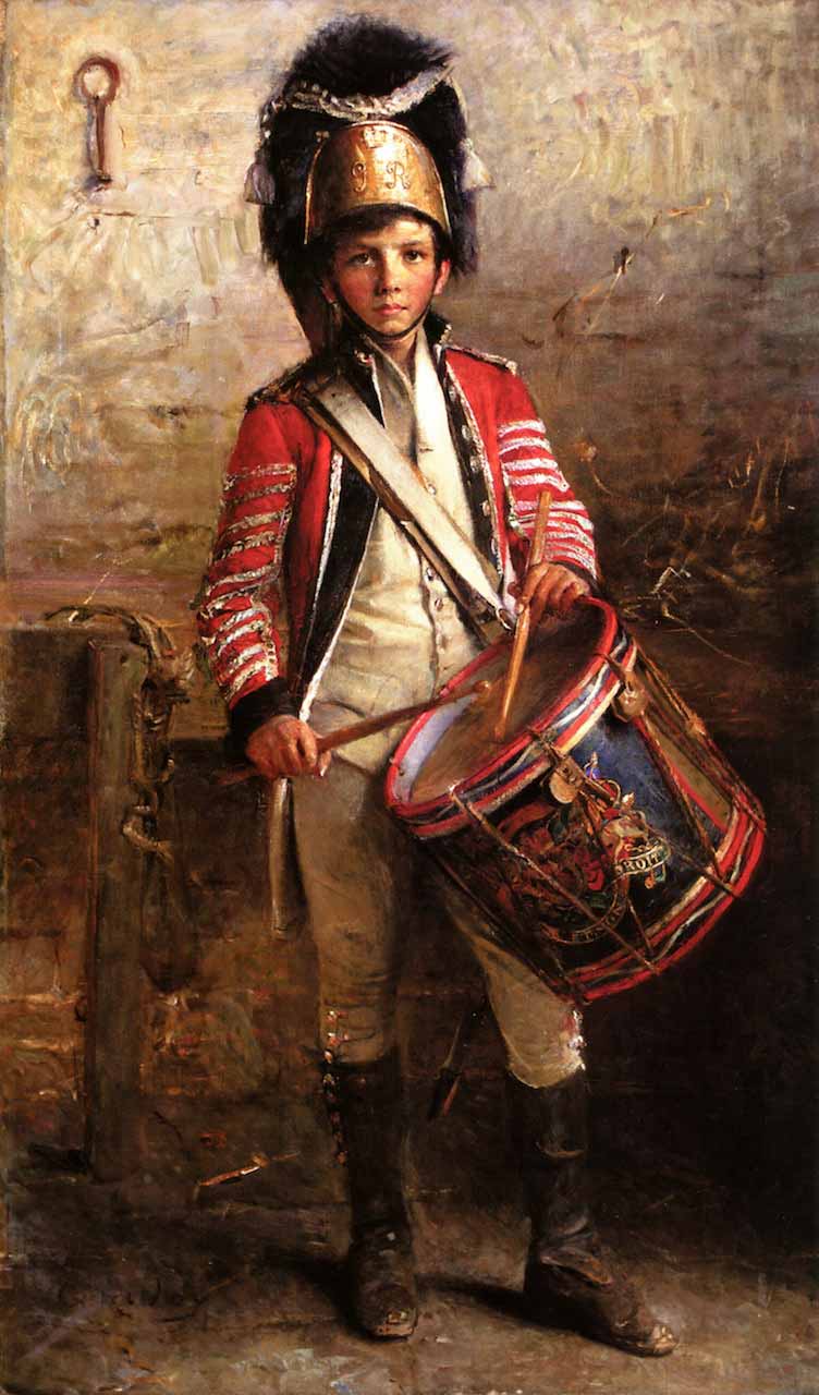 A Drummer Boy of the Royal Scotts Dragoons (Барабанщик королевских шотландских драгун)