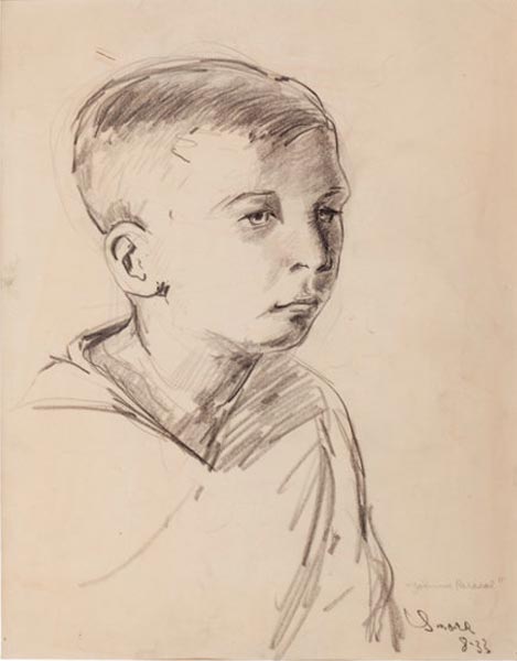 Portrait of a Young Boy (Портрет мальчика), 1930s