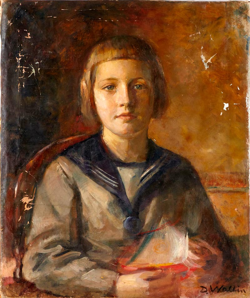 Sigurd 8 år, i sjömanskostym (Сигурд в 8 лет, в матросском костюме), 1924