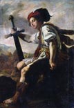 David with the Head of Goliath (Давид с головой Голиафа), 1614-1615