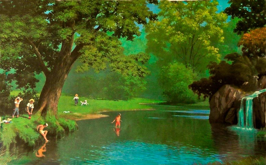 The Swimming Hole (Пруд)