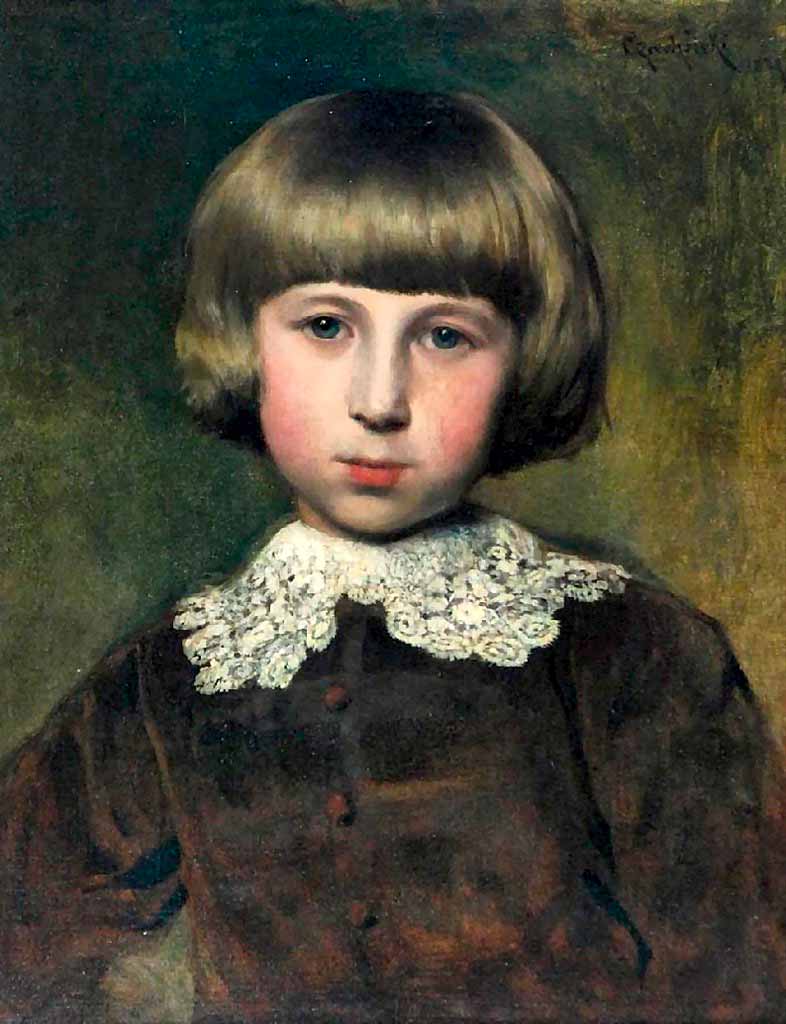 Portrait of the Artist's Son (Портрет сына художника), 1879