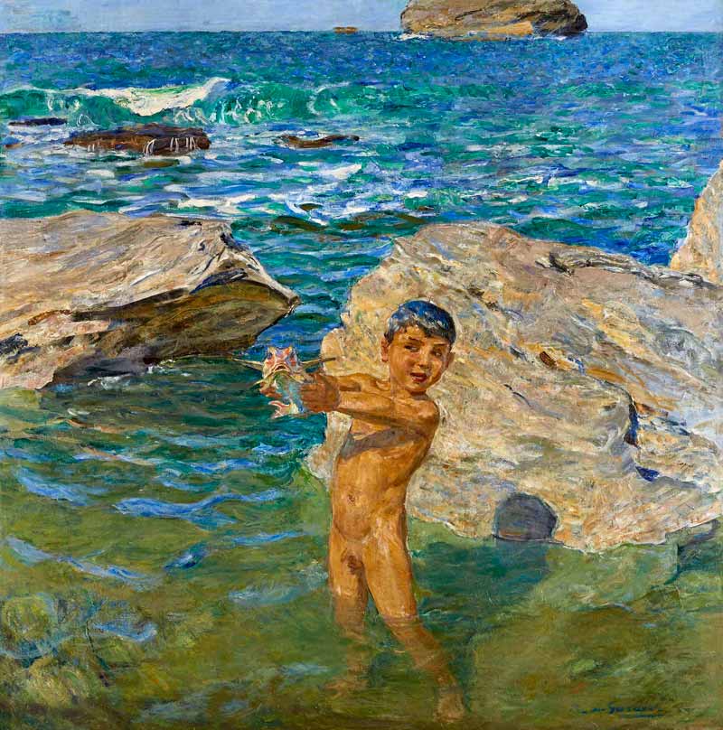 L'Enfant au poisson (Ребёнок с рыбой)