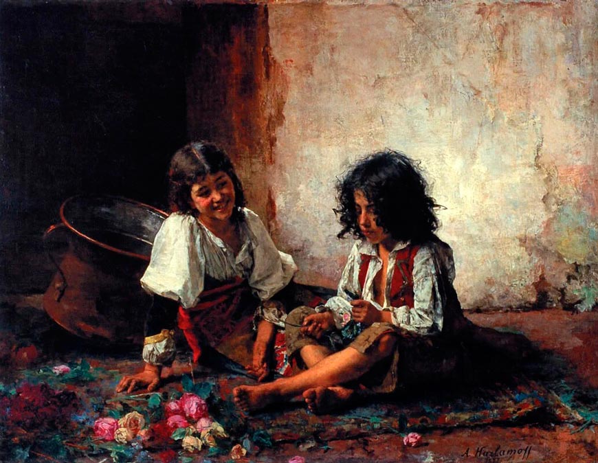 Итальянские дети (Italian children), 1877