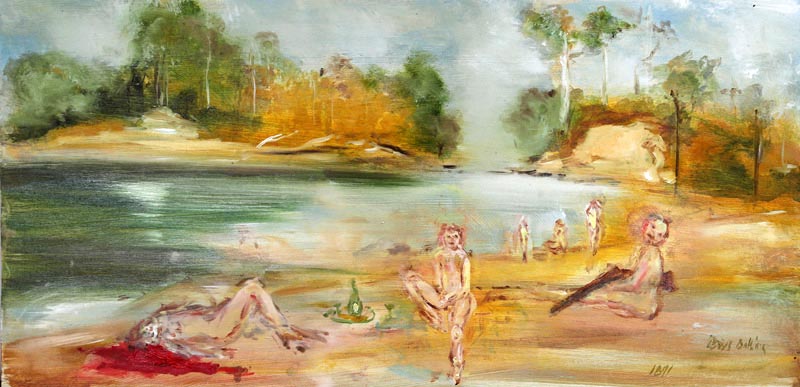 Boys bathing, Heidelberg 1891 (Купающиеся мальчики, Хейдельберг, 1891 год), 2014