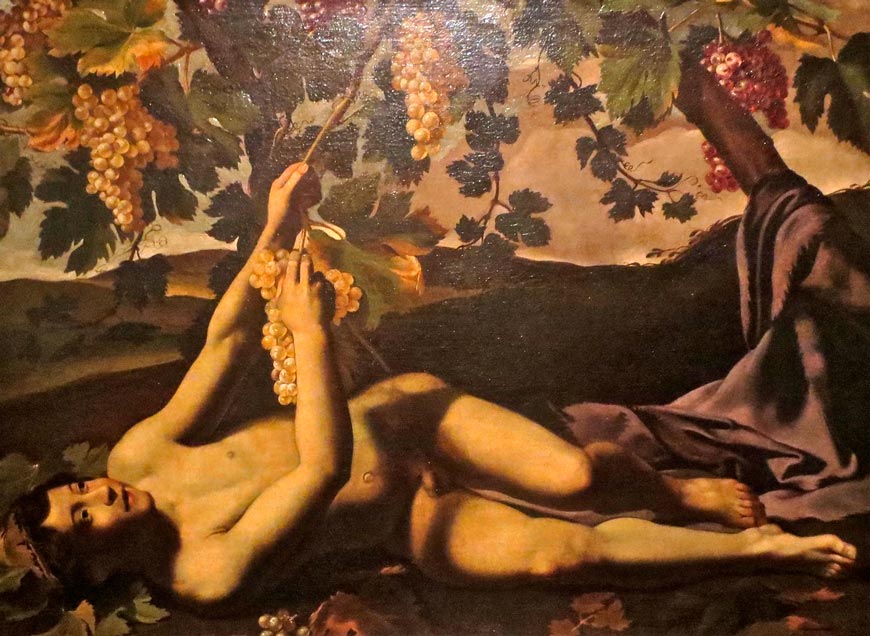 Youth Bacchus (Юный Вакх), 1610-1620