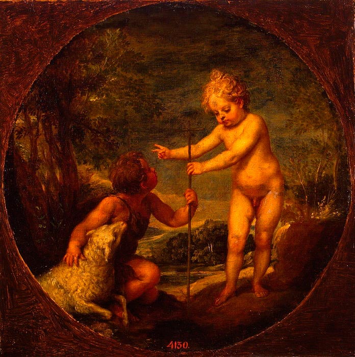 Christ and John the Baptist as Children (Иисус и Иоанн Креститель как дети), c.1665