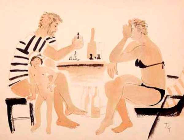 Шахматы на даче (Chess in the summer cottage), 1983