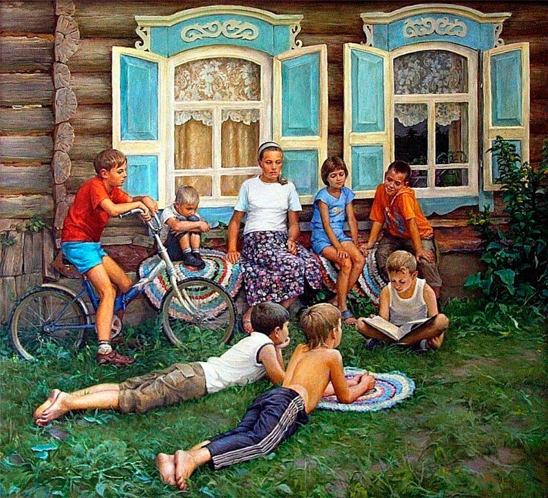 Хорошо в деревне летом (Good time in the village in summer)