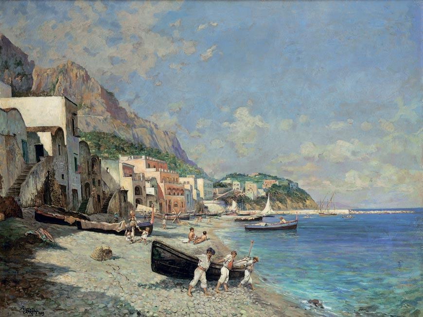 Spiaggia di Capri (Пляж на Капри)